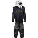 Salming Brankářský set React black/white + maska Salming Phoenix Elite Helmet White Shiny – Zboží Dáma