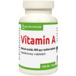 NutriHouse VITAMIN A 100 tablet – Hledejceny.cz