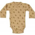Lodger kojenecké body s dlouhým rukávem Flame Tribe Sand – Zboží Mobilmania