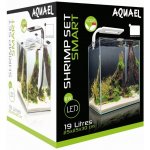 Aquael Shrimp Smart akvarijní set černý 25 x 25 x 30 cm, 20 l – Sleviste.cz