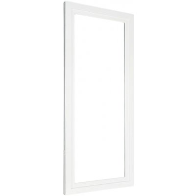 Aluplast jednokřídlové balkonové dveře Dvojsklo Pravé bílá 100 x 220 cm – Hledejceny.cz