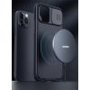 Pouzdro a kryt na mobilní telefon Apple Nillkin CamShield Pro Magnetic Zadní Kryt pro iPhone 12/12 Pro Black