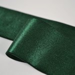 Takoy Guma saténová 4 cm tmavě zelená – Zboží Dáma