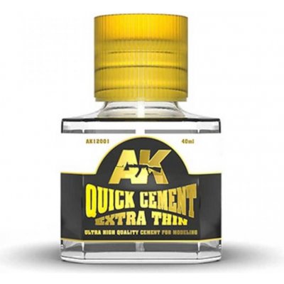 AK-Interactive AK12001 QUICK CEMENT EXTRA THIN 40ml – Zboží Mobilmania