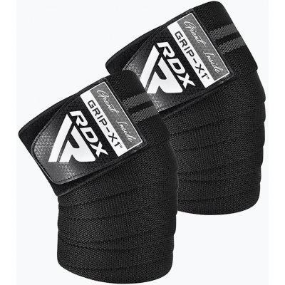 RDX Chrániče kolen KR11 Gym Knee Wrap black/grey – Zboží Dáma