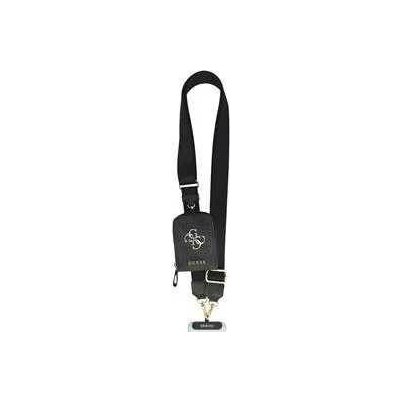 Guess Crossbody Popruh PU 4G Metal Logo + Peněženka Black – Sleviste.cz