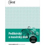 Optys 1276 Pedikérský a masérský blok A5 propisovací 100 listů – Zboží Mobilmania