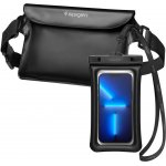 Pouzdro Spigen Aqua Shield WaterProof Floating Case + WaterProof Waist Bag A621 Set černé – Zboží Živě