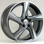 Racing Line BY115 7,5x17 5x108 ET50 grey polished – Hledejceny.cz