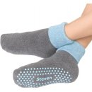dětské protiskluzové ponožky Safety line smetanová
