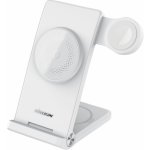 Nillkin PowerTrio 3v1 MagSafe pro Apple Watch White MFI 6902048256989 – Hledejceny.cz