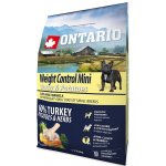 Ontario Mini Weight Control Turkey & Potatoes 2,25 kg – Hledejceny.cz