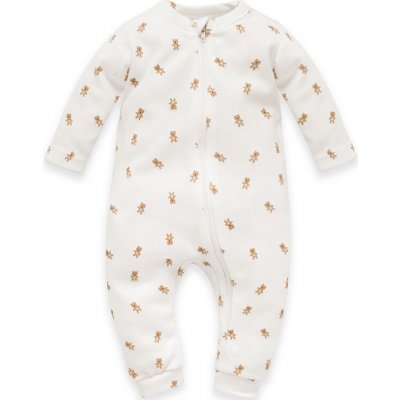 PINOKIO Overal bez ťapek na zip Lovely Day Beige MEDVÍDCI – Zboží Dáma