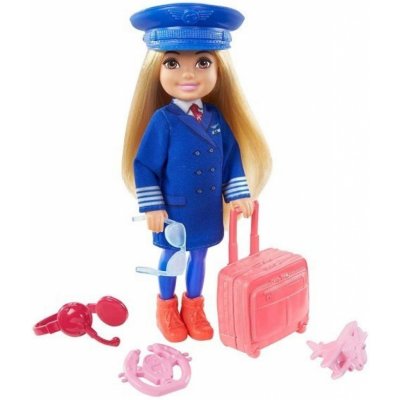 Barbie Chelsea v povolání Pilotka – Zboží Mobilmania