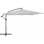 OBI Závěsný slunečník Alvarado stříbrnošedý 300 x 300 cm – Sleviste.cz