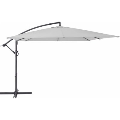 OBI Závěsný slunečník Alvarado stříbrnošedý 300 x 300 cm – Sleviste.cz