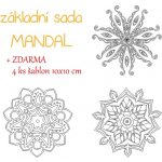 Radost v písku Základní sada MANDAL Barevné pískování obrázků – Hledejceny.cz