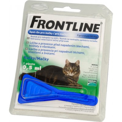 Frontline Spot-On Cat 2 x 0,5 ml – Zboží Mobilmania