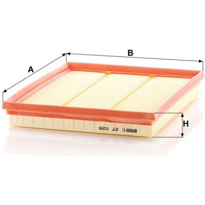 MANN-FILTER Vzduchový filtr MANN MF C27026 – Hledejceny.cz