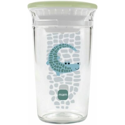 MAM Easy to Drink Cup netekoucí hrnek Green 290 ml – Zboží Mobilmania