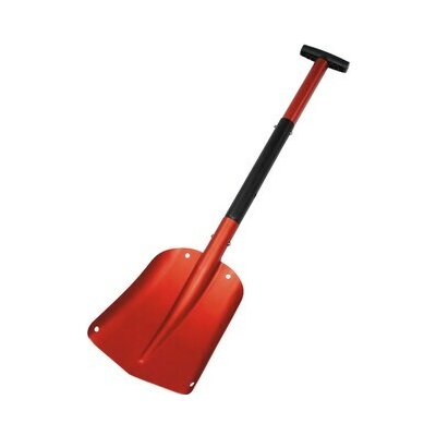Lopata lavinová/sníh/písek Deluxe hliníková 3-dílná - červená-černá – Zbozi.Blesk.cz