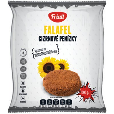 Friall Falafel Cizrnové penízky 1 kg – Sleviste.cz