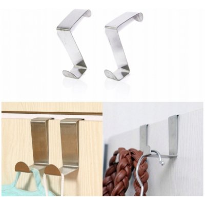 Orion Závěsný háček na dveře nerez 2ks ROY 834707 – Sleviste.cz