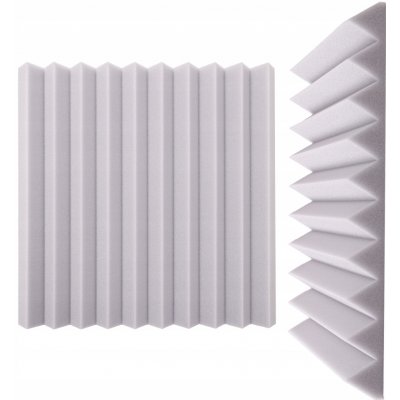 Akustický klín Bitmat světle šedý 50 cm x 50 cm x 5 cm – Hledejceny.cz
