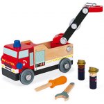 Janod BRICOKIDS Hasičské auto – Zboží Mobilmania