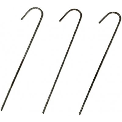 GTEX Ocelové kotvící skoby do země J-POL 20cm × 3,5mm – balení 100 ks – Zbozi.Blesk.cz