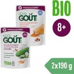 Good Gout BIO Kapsičky nové chutě 2 x 190 g – Zboží Dáma