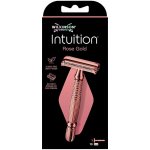 Wilkinson Intuition Double Edge Rose Gold Classic + 10 ks hlavic – Zboží Mobilmania