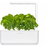 Click and Grow Smart Garden 3 chytrý květináč + 3ks kapslí se semínky bazalky bílý SG3W – HobbyKompas.cz