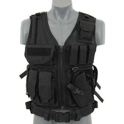 8FIELDS taktická vesta v.2 pro uniformované složky Black – Hledejceny.cz