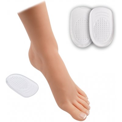 HealMed Gelová nalepovací podpatěnka 1 pár průhledný – Hledejceny.cz