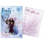 Sada párty 5 pozvánek + 5 obálek Frozen 2 – Sleviste.cz