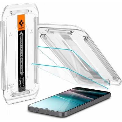 Spigen Glass tR EZ Fit 2 Pack Transparency Samsung Galaxy A36 5G AGL09202 – Zboží Živě