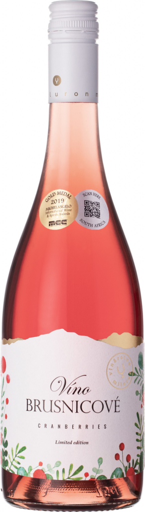 Miluron Brusnicové Víno 11% 0,75 l (holá láhev)