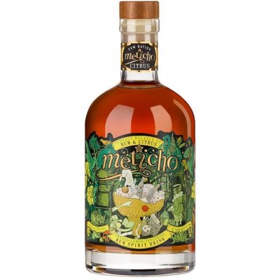 Meticho Rum & Citrus 40% 0,7 l (holá láhev)