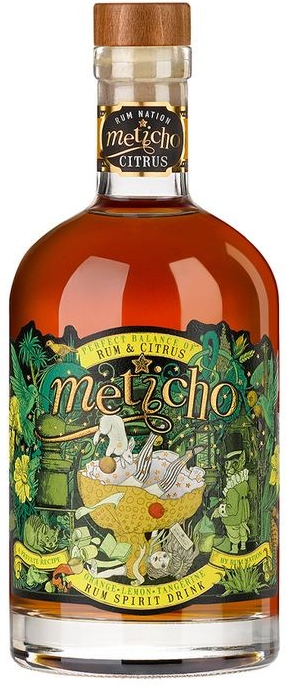 Meticho Rum & Citrus 40% 0,7 l (holá láhev)