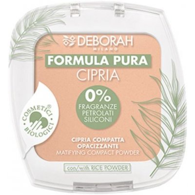 Deborah Milano Formula Pura matující pudr 03 Apricot 9 g – Zboží Dáma