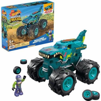 Mega Construx Hot Wheels Monster Truck Mega-Wrex – Zboží Dáma