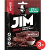 Sušené maso Jim Jerky hovězí s příchutí BBQ 3 x 23 g