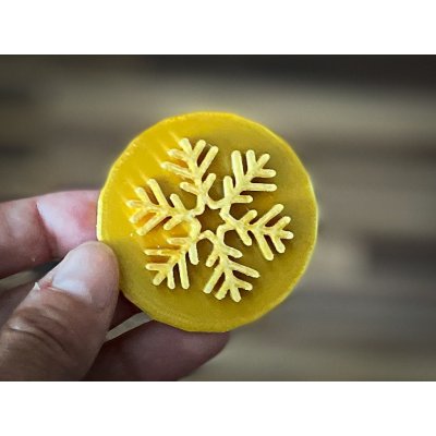 TVOŘÍTKO Vločka II - razítko Rozměr: 7 cm, + Vykrajovátko: Ne – Zboží Mobilmania