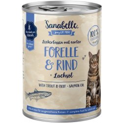 Bosch Cat Sanabelle Wet Food with Trout & Beef 400 g