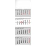 nástěnný 4měsíční standard skládací, 29,5 x 84,5 cm 2026 – Zboží Mobilmania