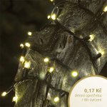 decoLED LED světelný řetěz FLASH 5 m teple bílá 60 diod IP67 – Hledejceny.cz