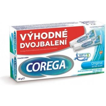 Corega fixační krém Extra silný 2x40g