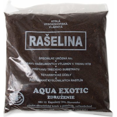 Aqua Exotic rašelina vláknitá náplň 150 g – Hledejceny.cz