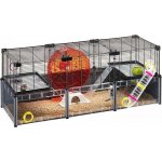 Ferplast MULTIPLA HAMSTER LARGE klec pro křečky a myši 107,5 x 37,5 x 42 cm – Zboží Dáma